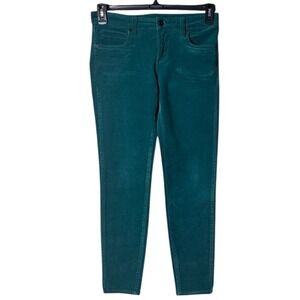 Edyson‎ Womens Velvet Pants Size 27 Festival Preppy Velour Fairy Grunge Low Rise